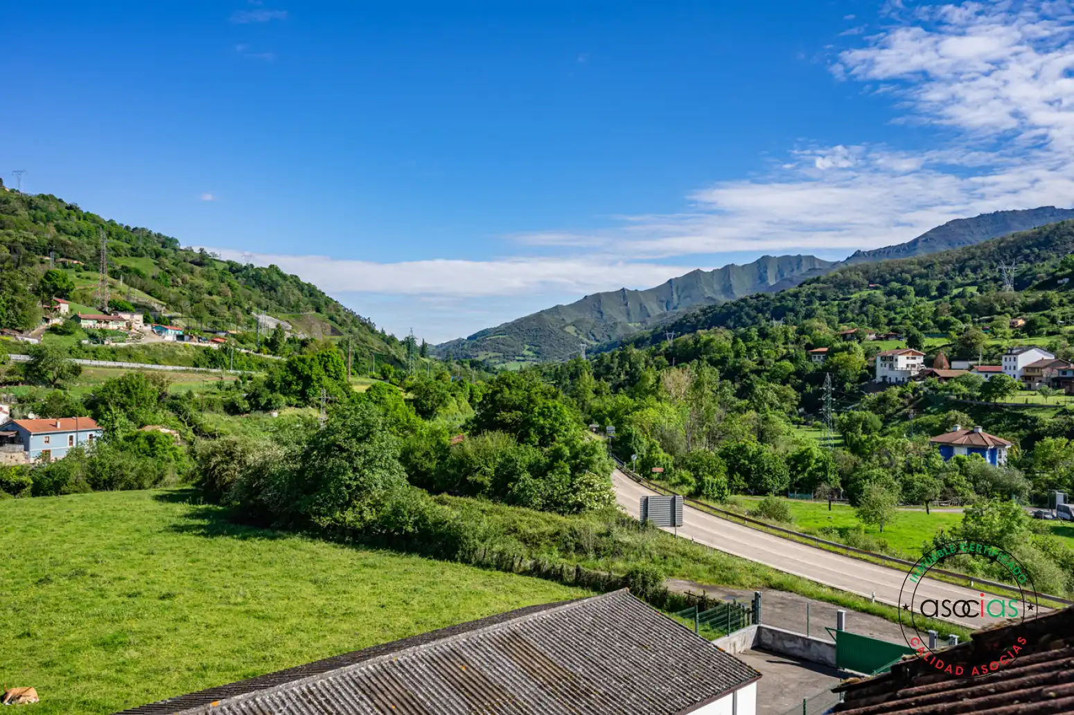 Exterior view of Attic for sale in Lena  with Heating, Parquet flooring and Terrace