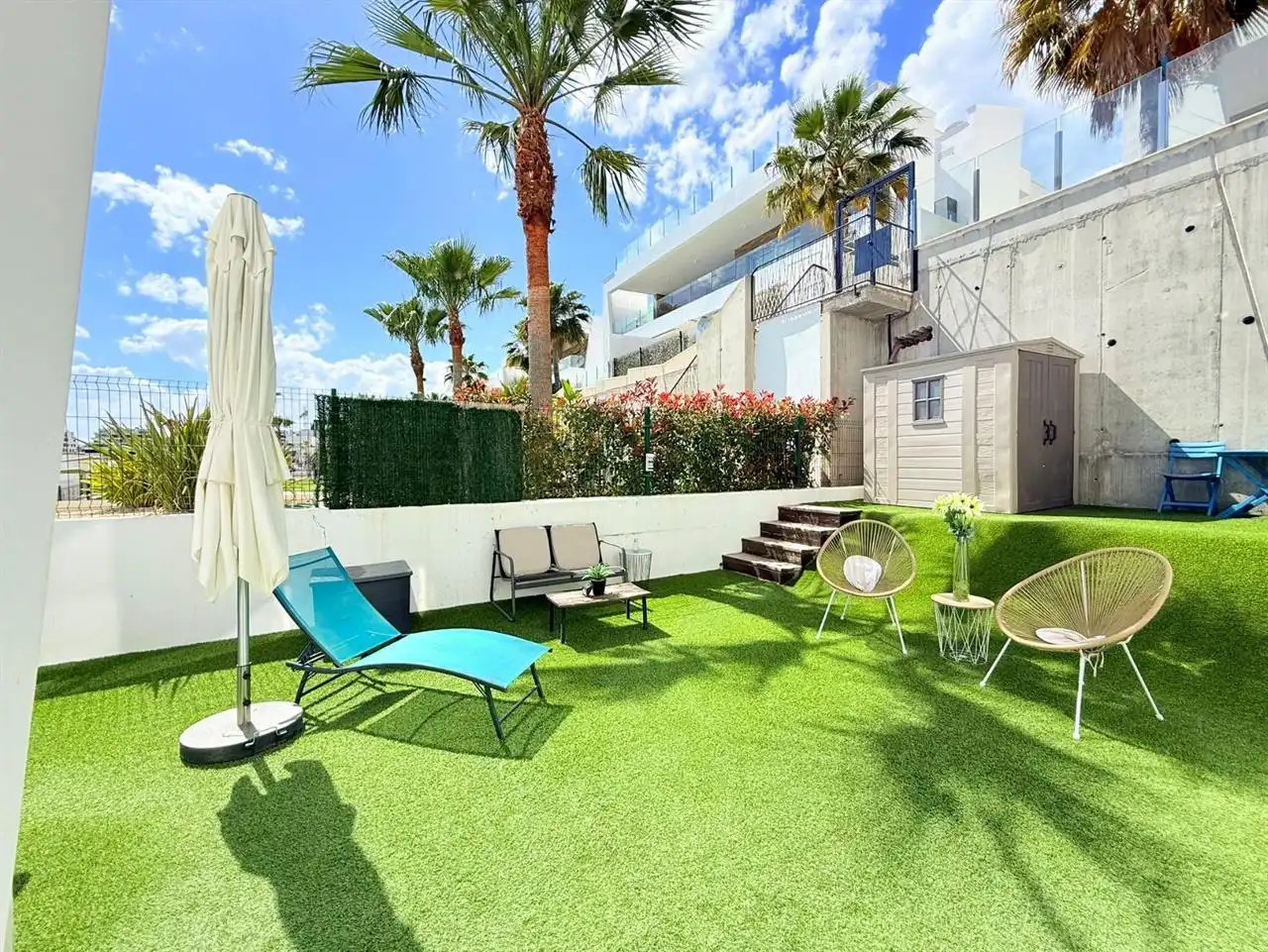 Terraza de Planta baja en venta en Finestrat con Aire acondicionado, Terraza y Trastero