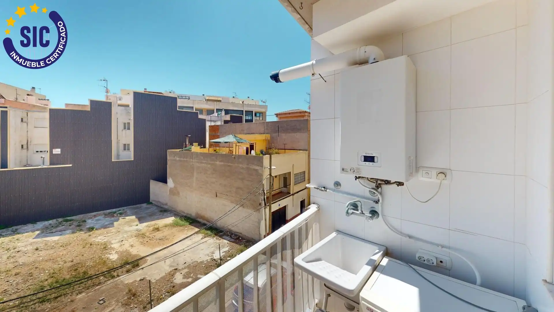 Terrasse von Wohnung zum Verkauf in Almazora / Almassora mit Heizung und Balkon