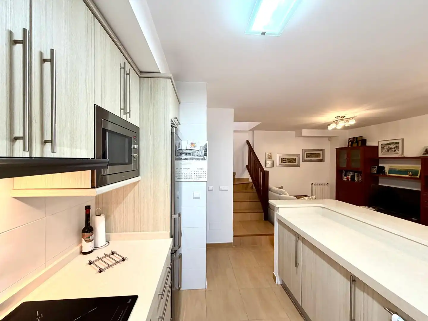 Küche von Wohnung zum Verkauf in Miengo mit Heizung, Terrasse und Abstellraum