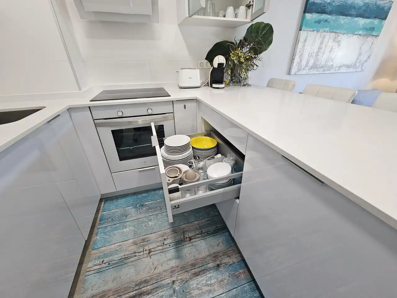 Cocina de Piso en venta en Torremolinos con Aire acondicionado y Amueblado