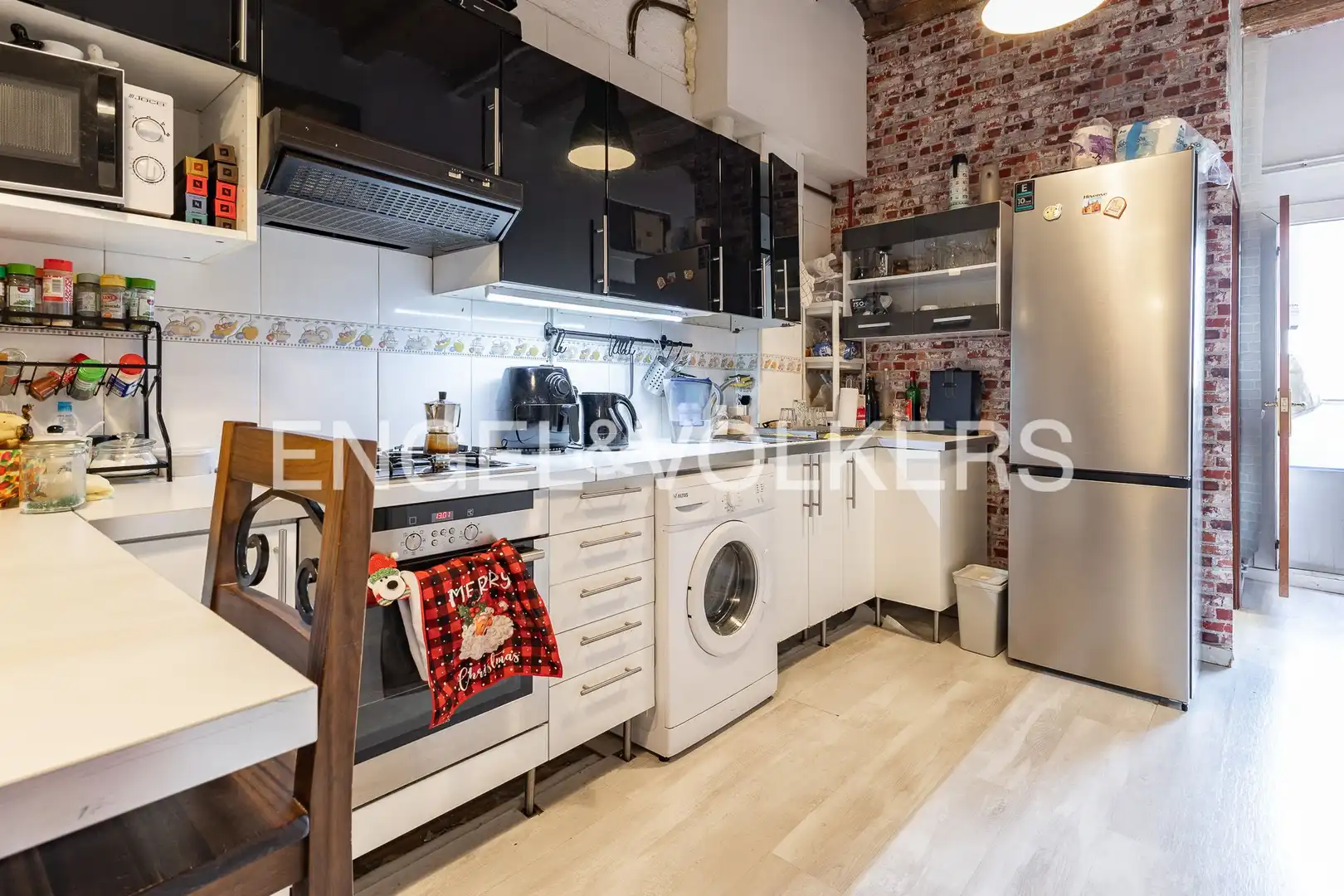 Cocina de Piso en venta en Barcelona con Aire acondicionado, Calefacción y Parquet