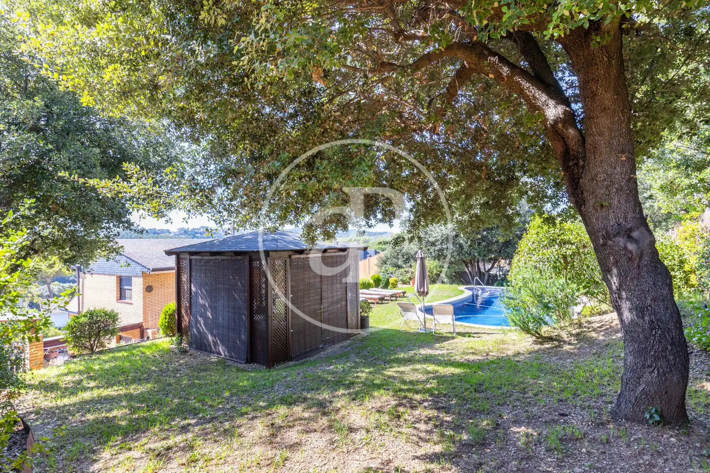 Jardí de Casa o xalet en venda en Valldoreix