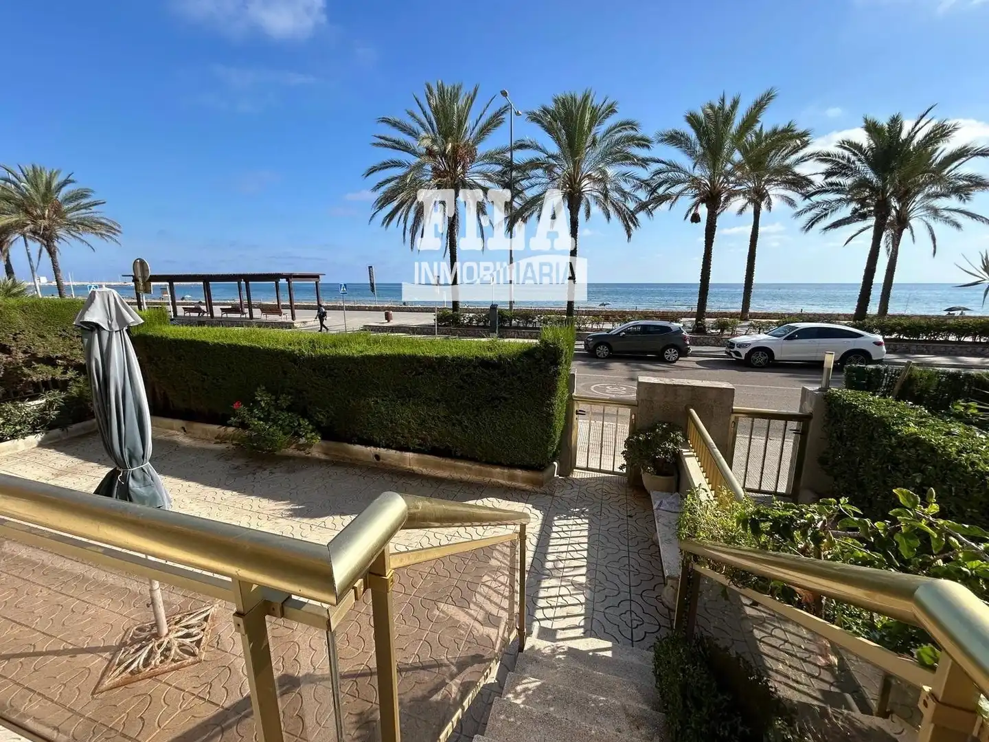 Vista exterior de Pis en venda en Calafell amb Jardí privat, Terrassa i Piscina