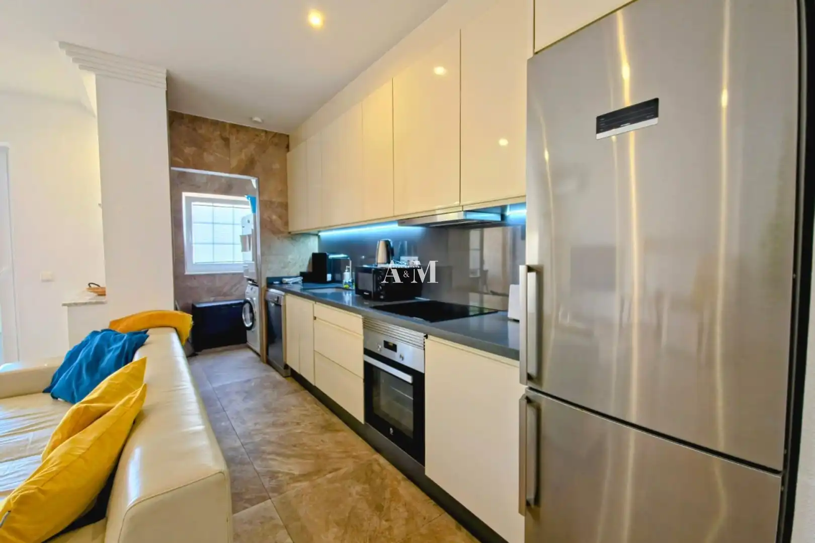 Küche von Wohnung zur Miete in Guardamar del Segura mit Klimaanlage, Heizung und Terrasse