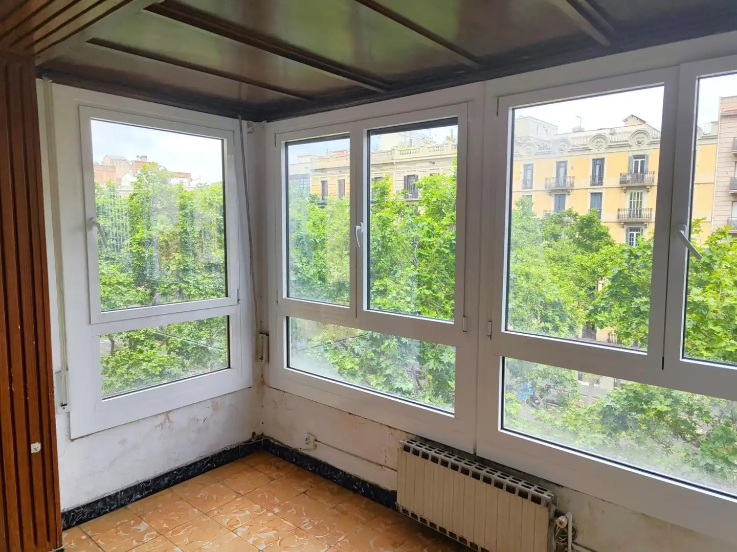 Balcony of Flat for sale in Barcelona  with Heating