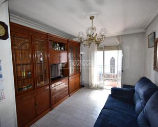 Living room of Flat for sale in  Madrid Capital  with Terrace and Balcony