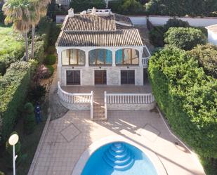 Vista exterior de Casa o xalet en venda en Jávea / Xàbia amb Calefacció, Jardí privat i Terrassa