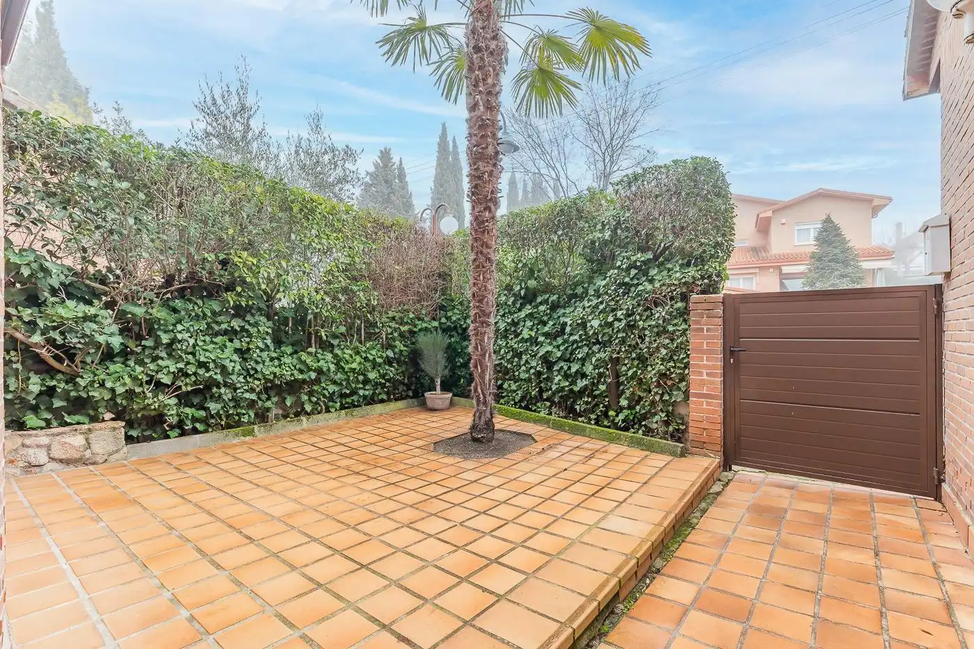 Jardín de Casa adosada en venta en Galapagar con Calefacción, Jardín privado y Terraza