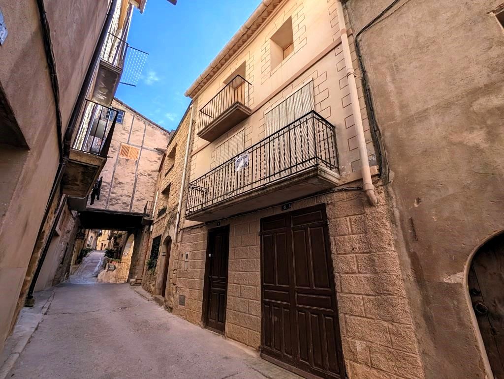 Exterior view of House or chalet for sale in Horta de Sant Joan  with Private garden, Terrace and Furnished