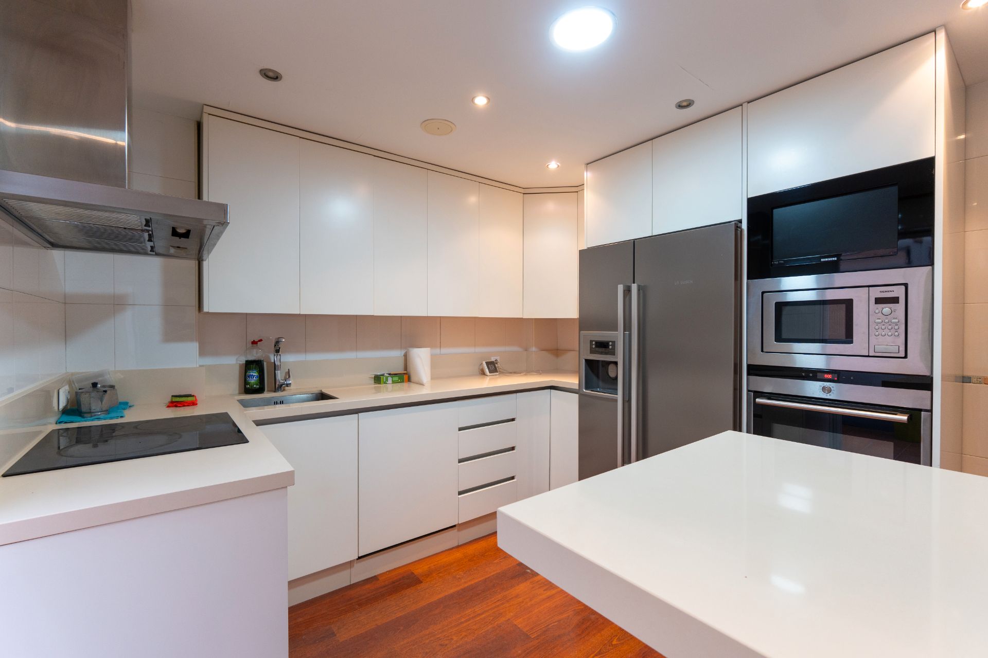 Cuina de Casa adosada en venda en Molina de Segura amb Aire condicionat, Calefacció i Jardí privat