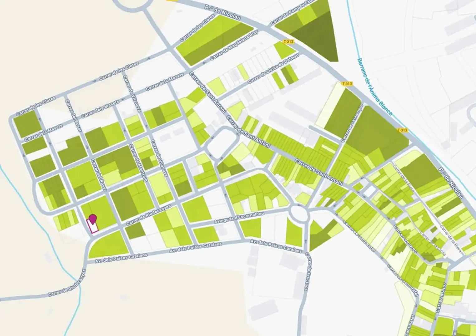 Terreny residencial en venda a Montbrió del Camp