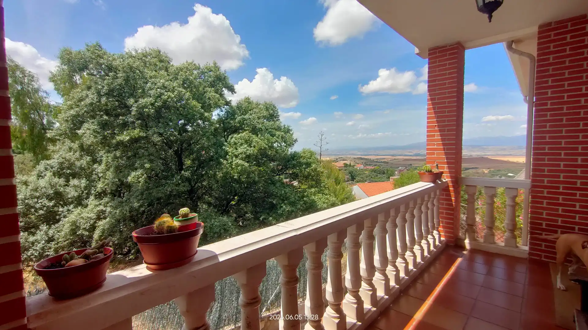 Terrassa de Casa o xalet en venda en El Casar amb Calefacció, Jardí privat i Terrassa