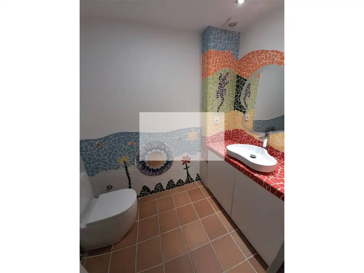 Badezimmer von Haus oder Chalet zur Miete in Sant Quirze del Vallès mit Heizung und Parkett