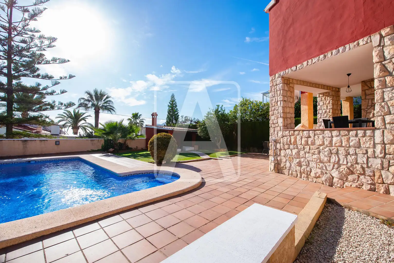 Jardí de Casa o xalet en venda en Calpe / Calp amb Aire condicionat, Calefacció i Jardí privat