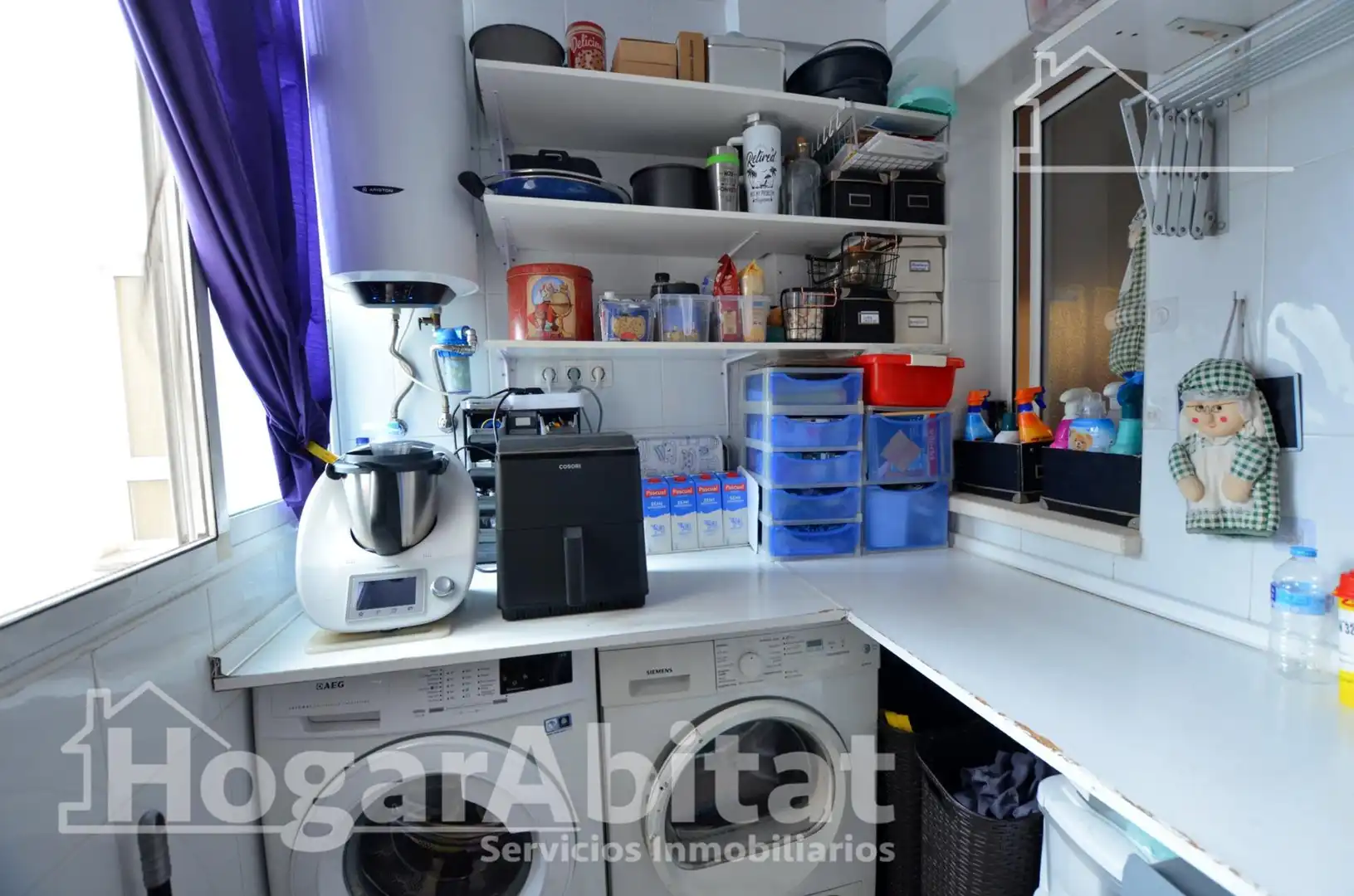 Kitchen of Flat for sale in Alicante / Alacant  with Air Conditioner, Heating and Terrace