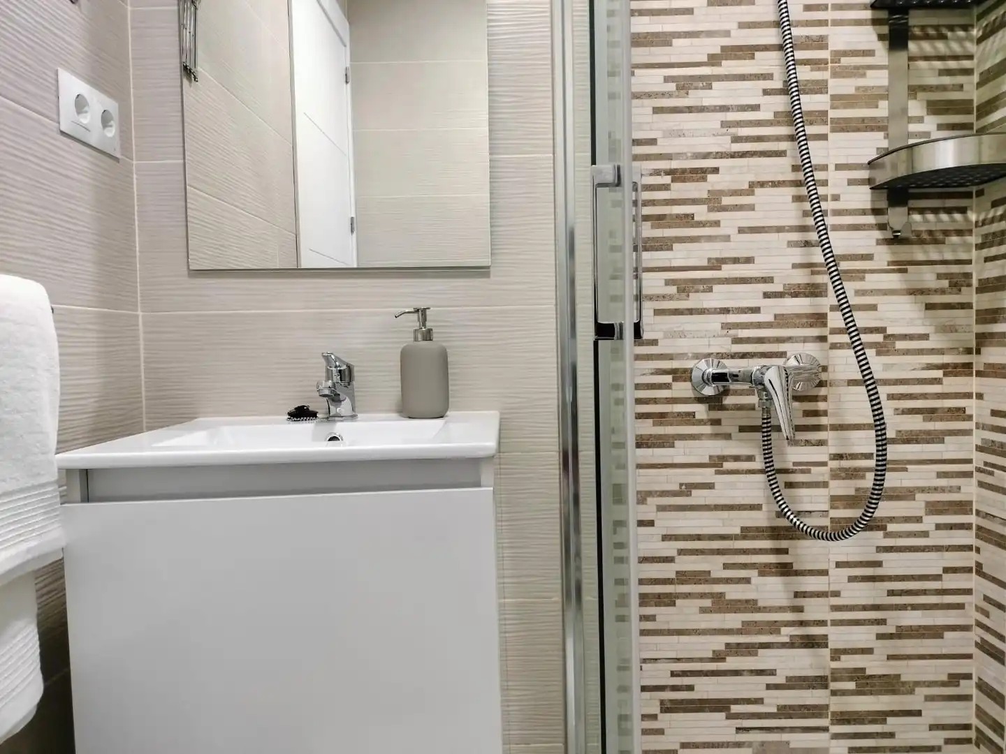 Baño de Casa o chalet en venta en Benalmádena con Aire acondicionado, Calefacción y Jardín privado