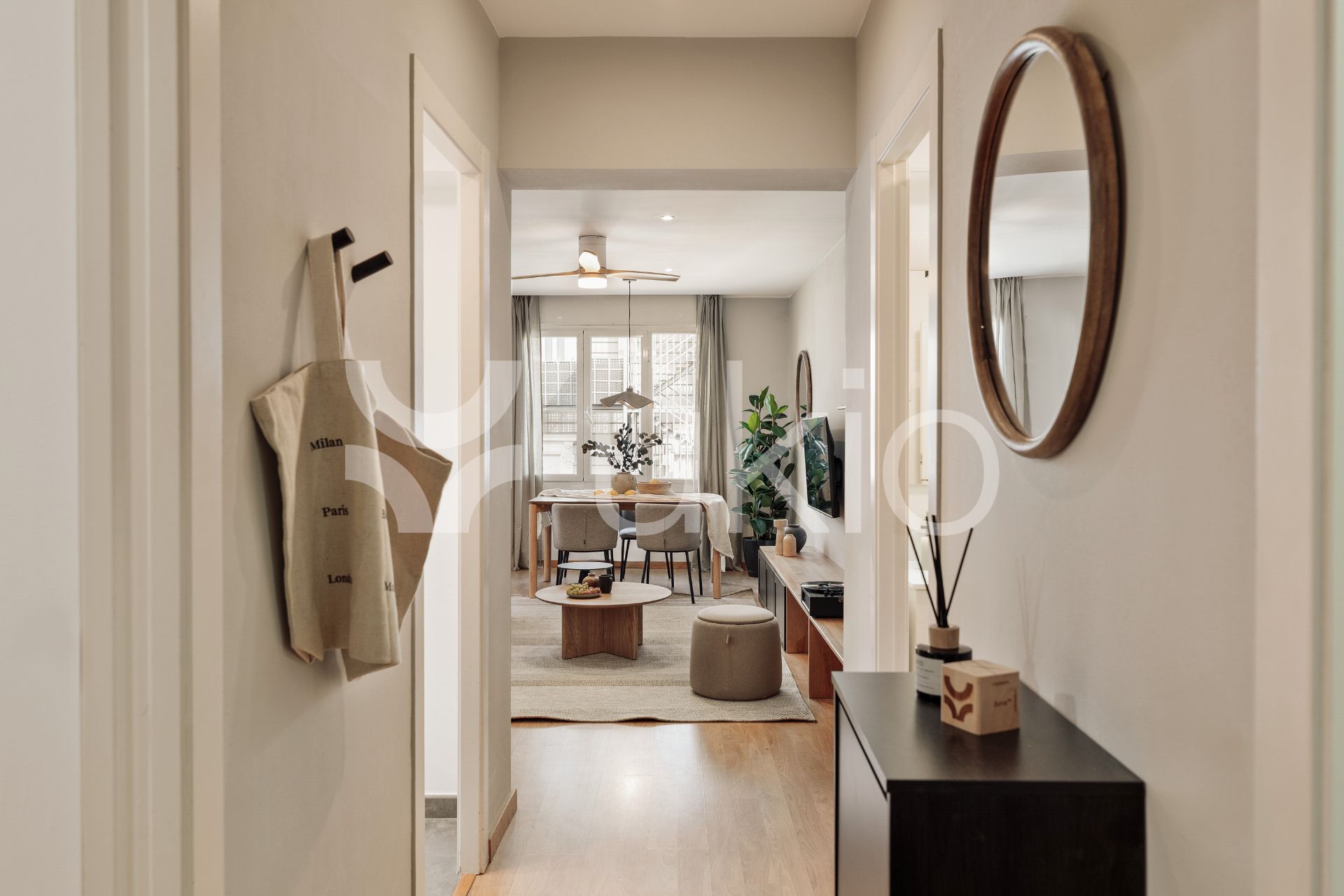 Bedroom of Apartment to rent in  Barcelona Capital  with Air Conditioner, Heating and Furnished