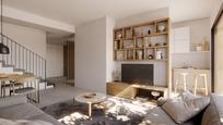 Sala d'estar de Casa adosada en venda en Vilablareix amb Terrassa i Balcó