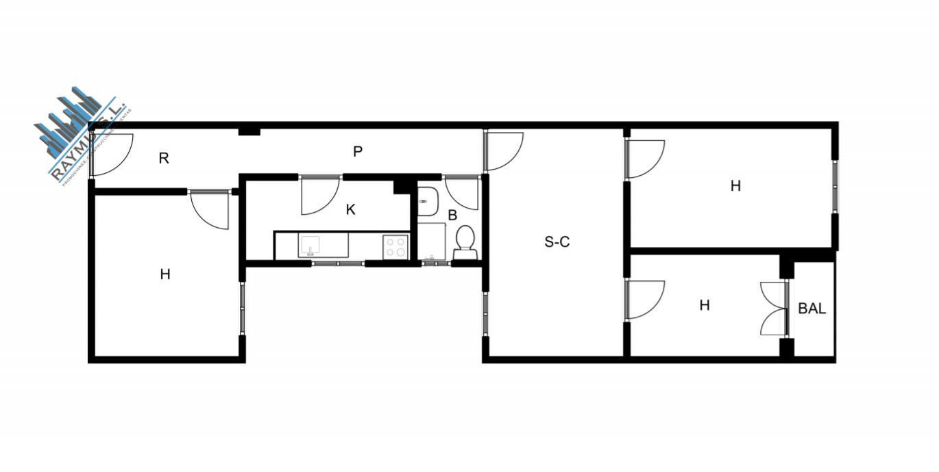 Flat for sale in Calle ABASTOS, Nuevo Aranjuez - Ciudad de las Artes
