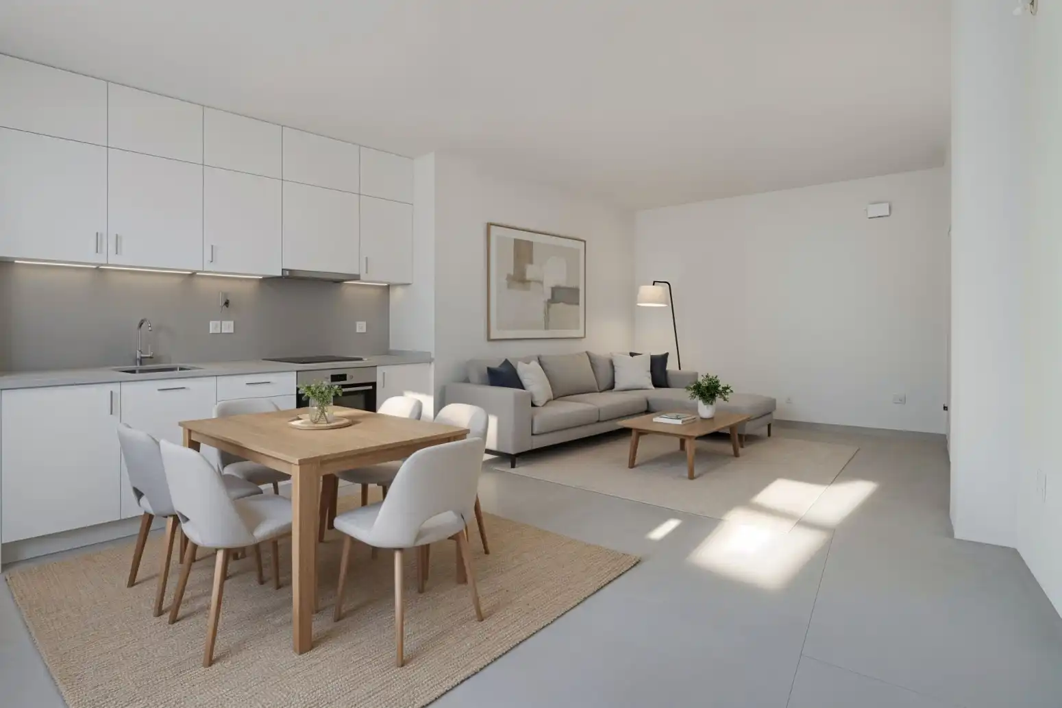 Sala de estar de Casa adosada en venta en Salteras