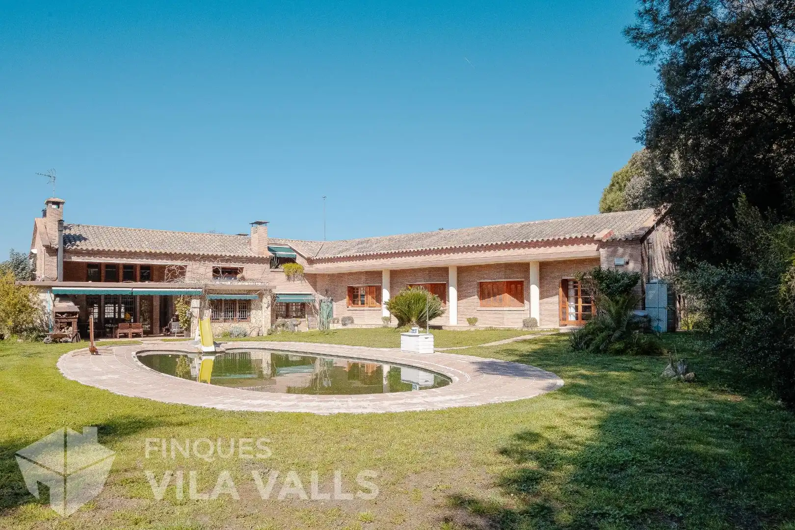 Vista exterior de Casa o chalet en venta en Caldes de Montbui con Aire acondicionado, Jardín privado y Terraza
