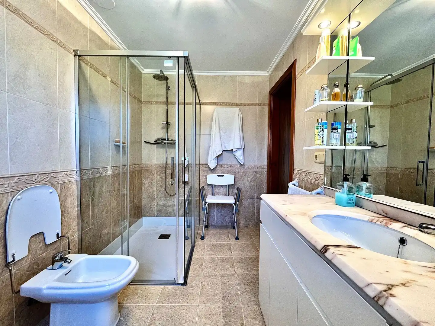 Badezimmer von Haus oder Chalet zum Verkauf in Valdoviño mit Heizung, Privatgarten und Abstellraum