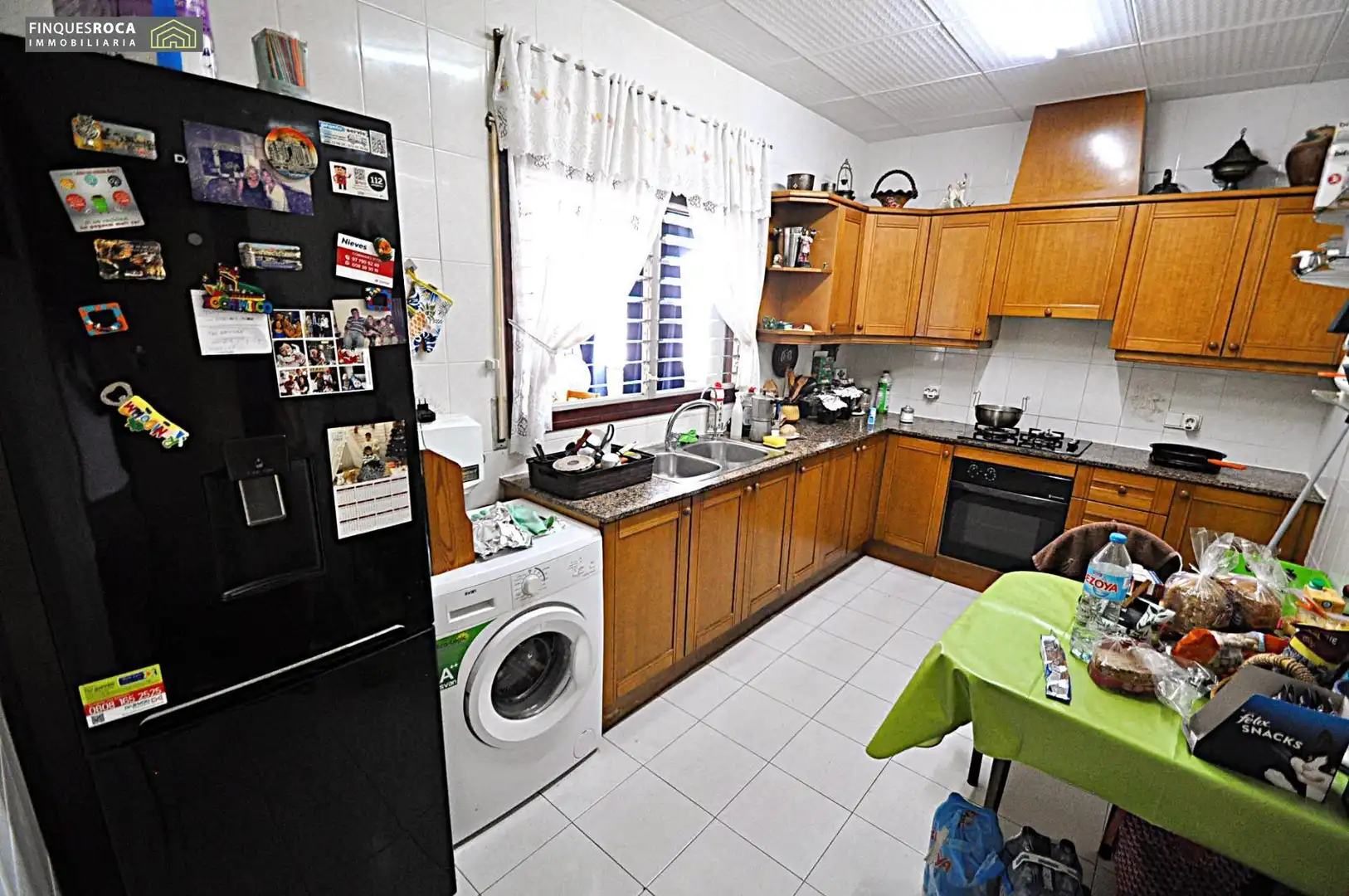 Cocina de Casa o chalet en venta en L'Aldea con Aire acondicionado, Calefacción y Jardín privado