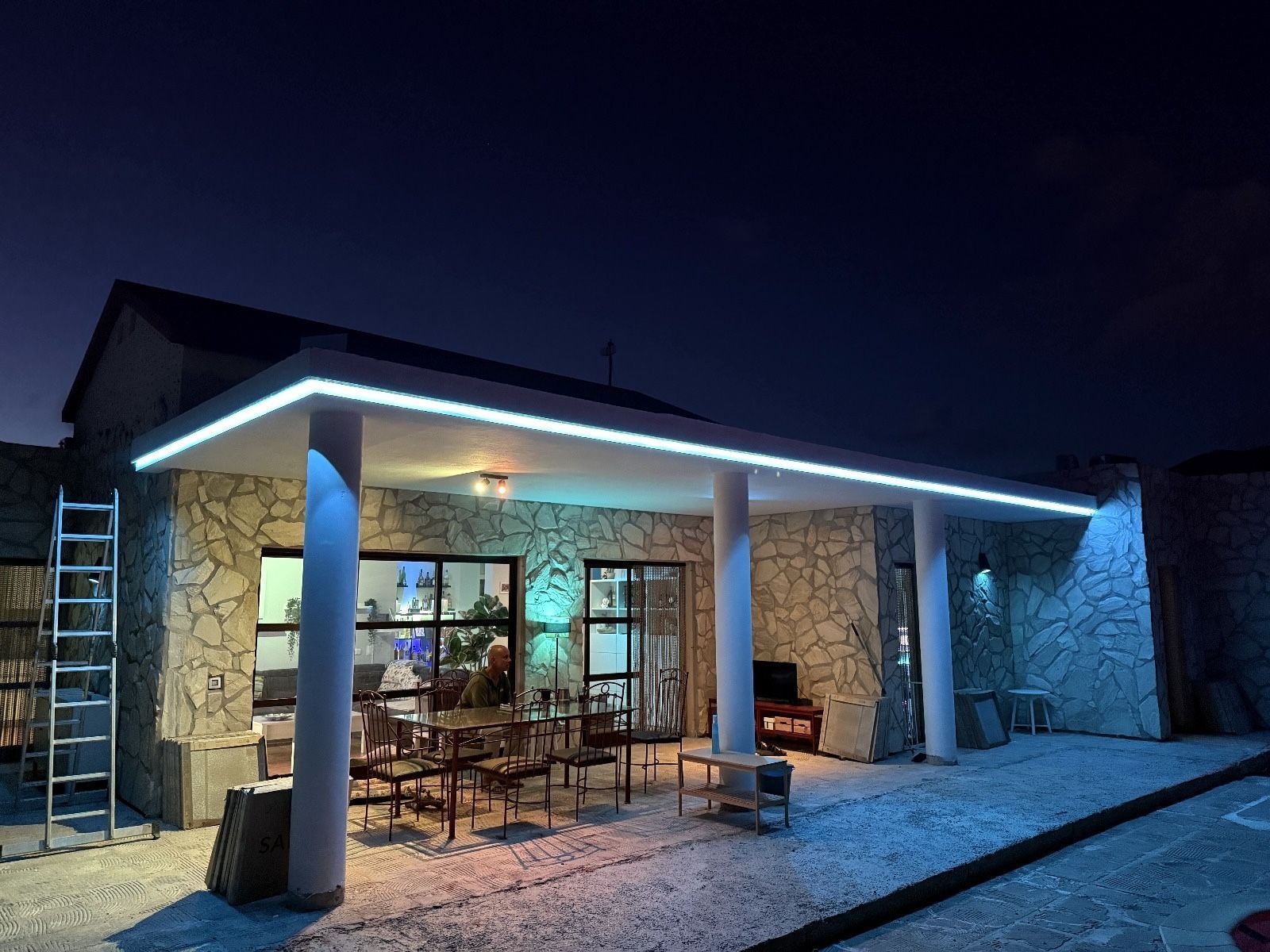 Terrassa de Casa o xalet en venda en Antigua amb Aire condicionat, Jardí privat i Piscina