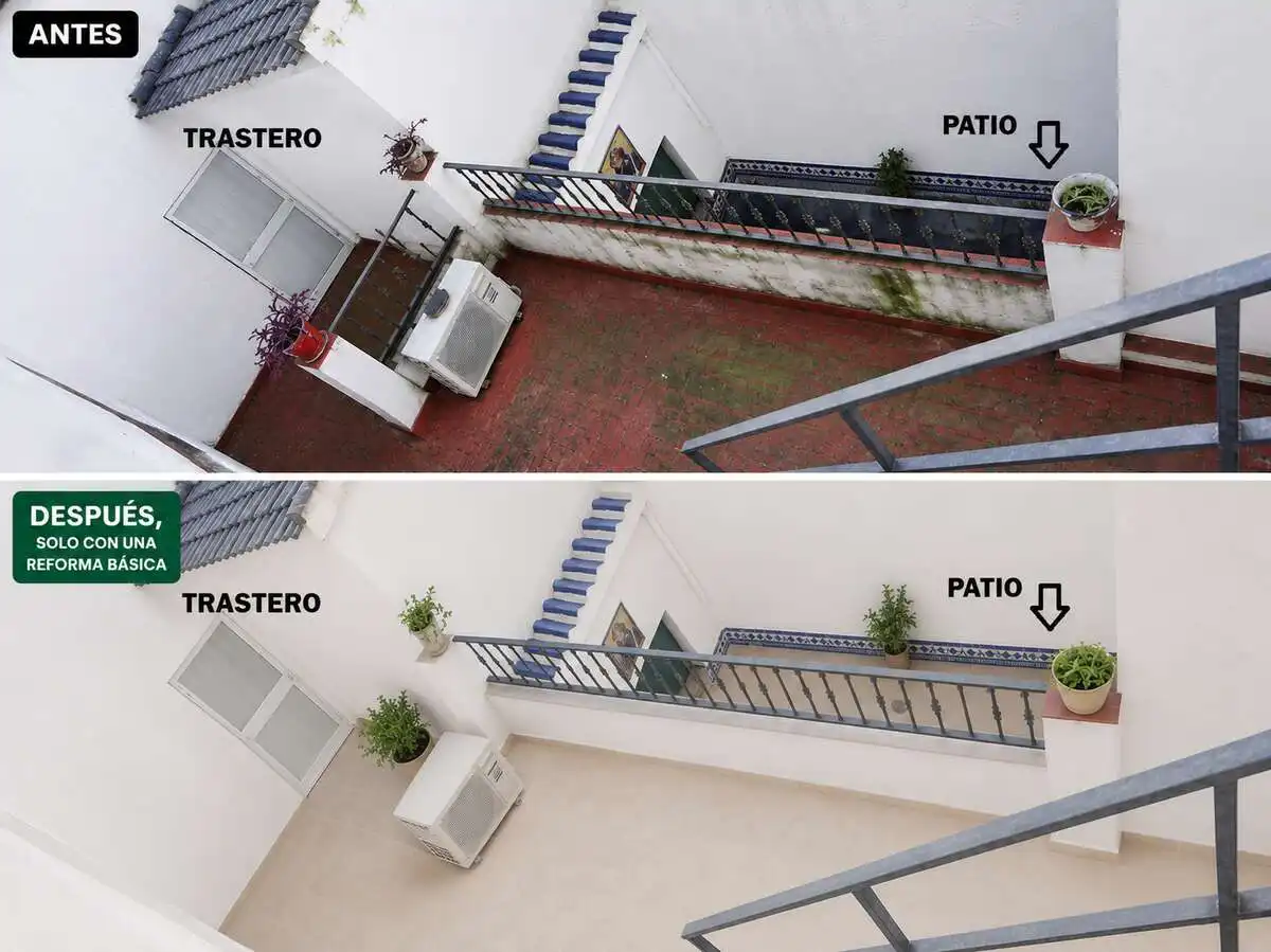 Terrasse von Haus oder Chalet zum Verkauf in Sevilla mit Terrasse und Abstellraum