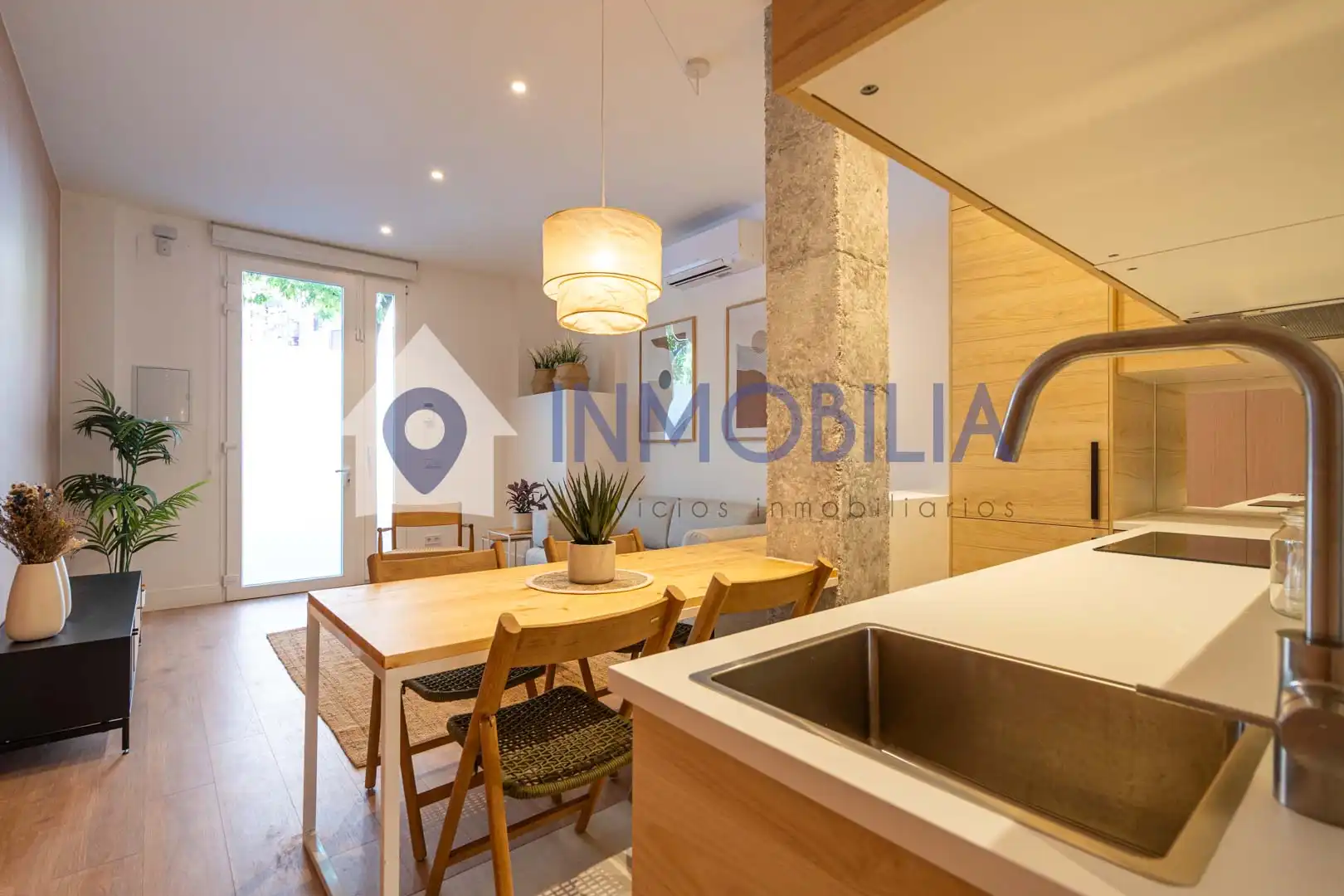 Küche von Wohnung zum Verkauf in Madrid mit Klimaanlage, Heizung und Terrasse