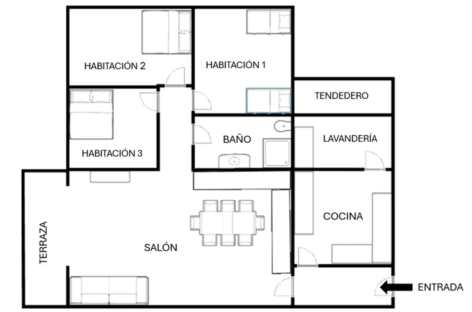 Wohnung zum Verkauf in Majadahonda mit Klimaanlage, Heizung und Ofen