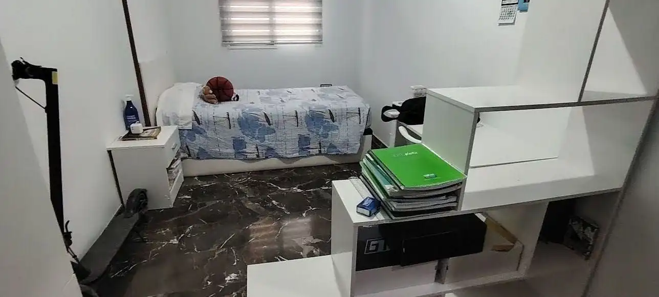 Schlafzimmer von Wohnung zum Verkauf in Linares mit Klimaanlage, Heizung und Privatgarten