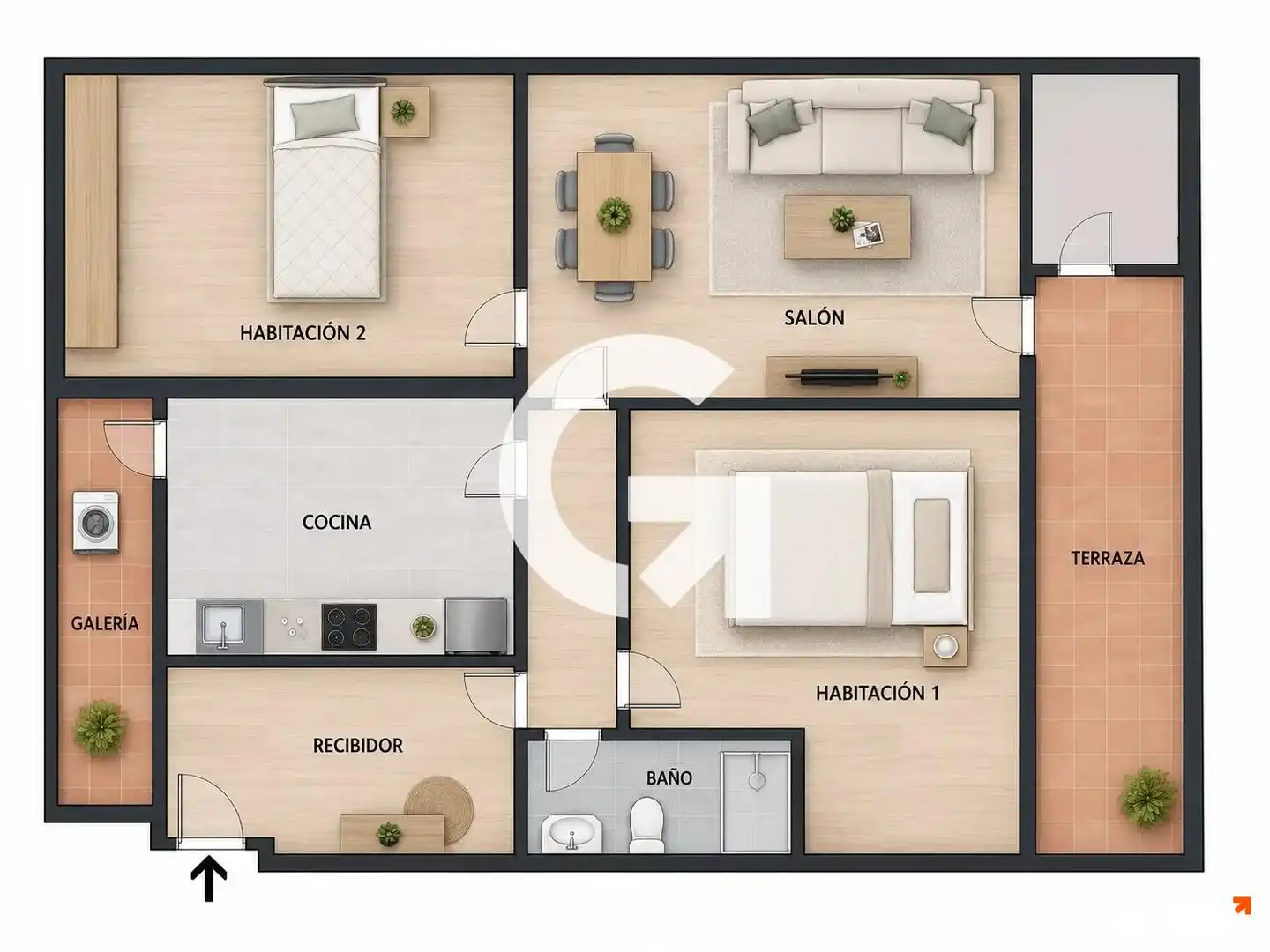 Flat with lift for sale in CL AVE MARIA, imagen 30