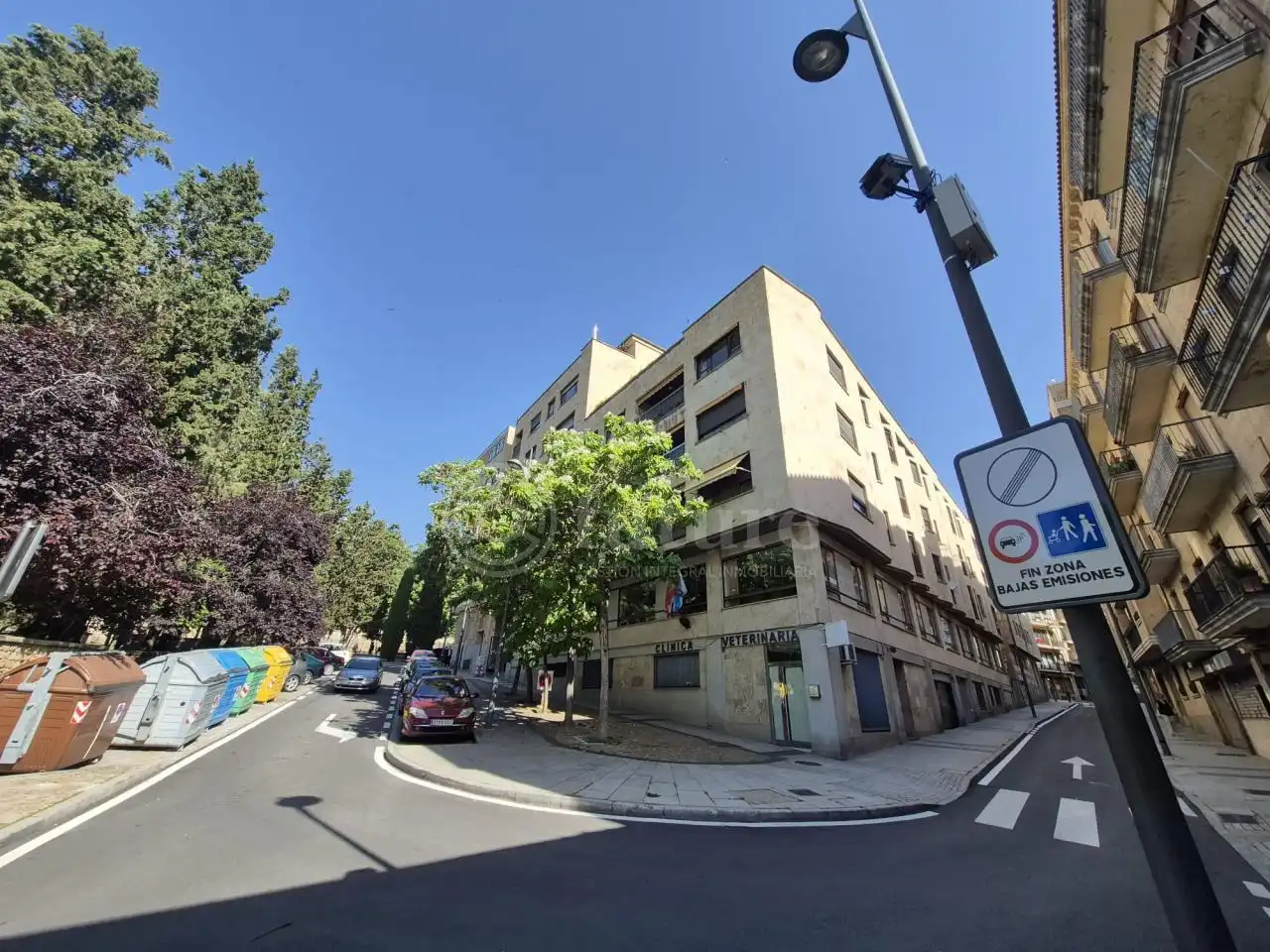 Exterior view of Flat for sale in Salamanca  with Heating, Terrace and Furnished