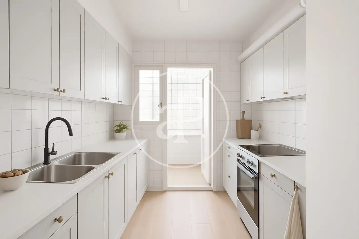 Cocina de Piso en venta en Sant Just Desvern con Aire acondicionado, Calefacción y Jardín privado