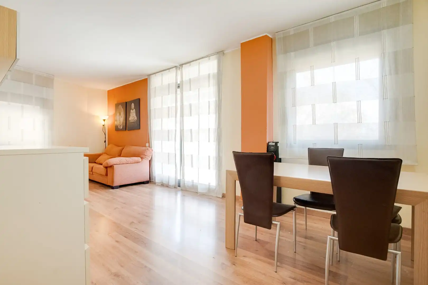 Sala de estar de Piso en venta en Sant Adrià de Besòs con Calefacción y Balcón