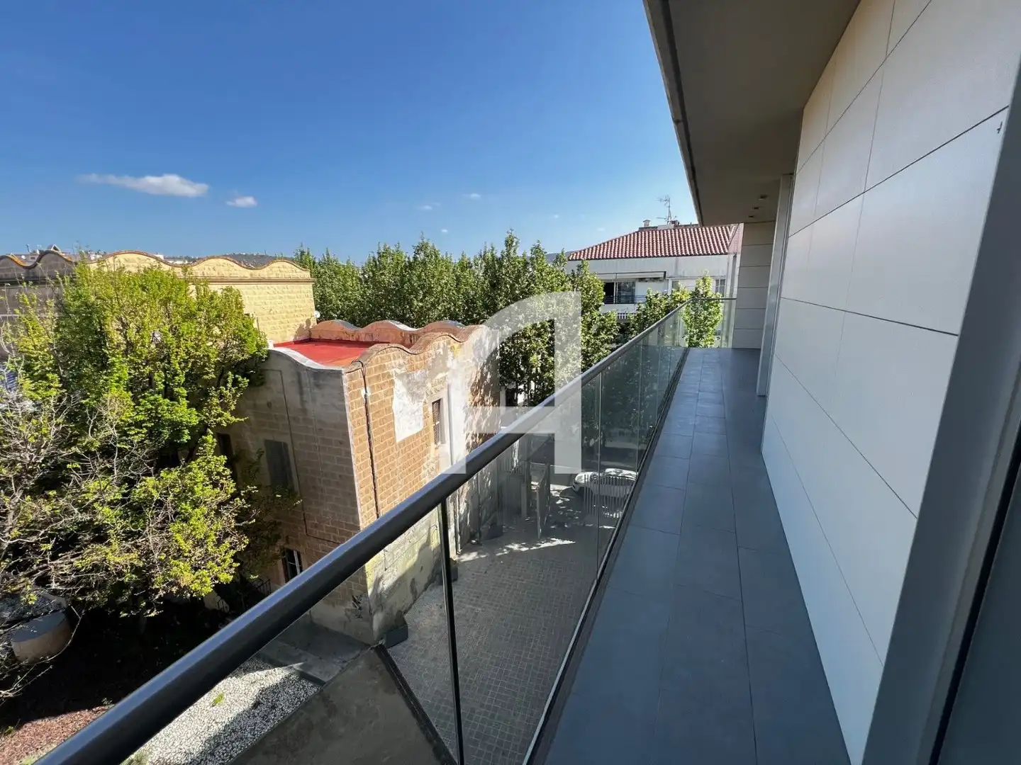 Terrasse von Wohnung zur Miete in Sitges mit Klimaanlage, Heizung und Parkett
