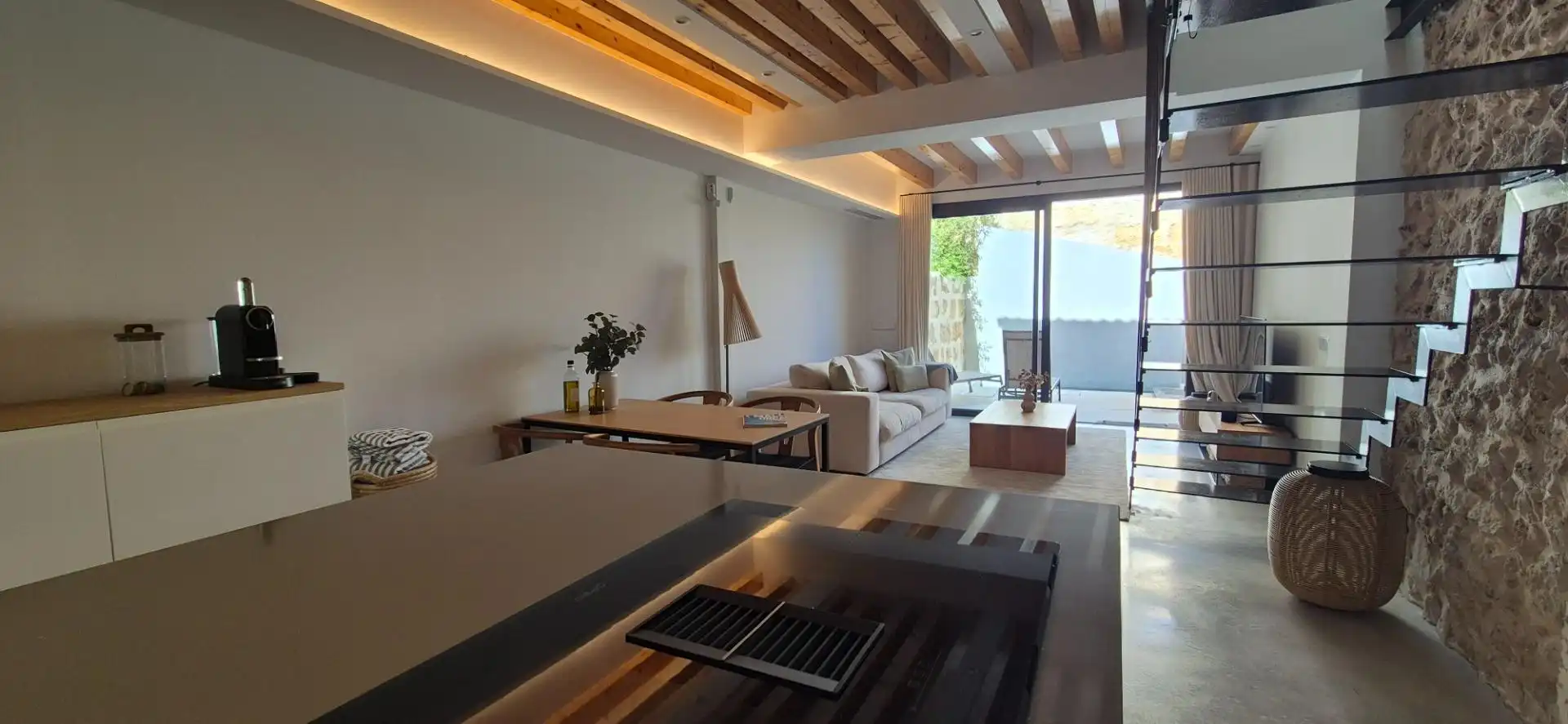 Sala d'estar de Casa o xalet en venda en Llubí amb Aire condicionat, Calefacció i Terrassa