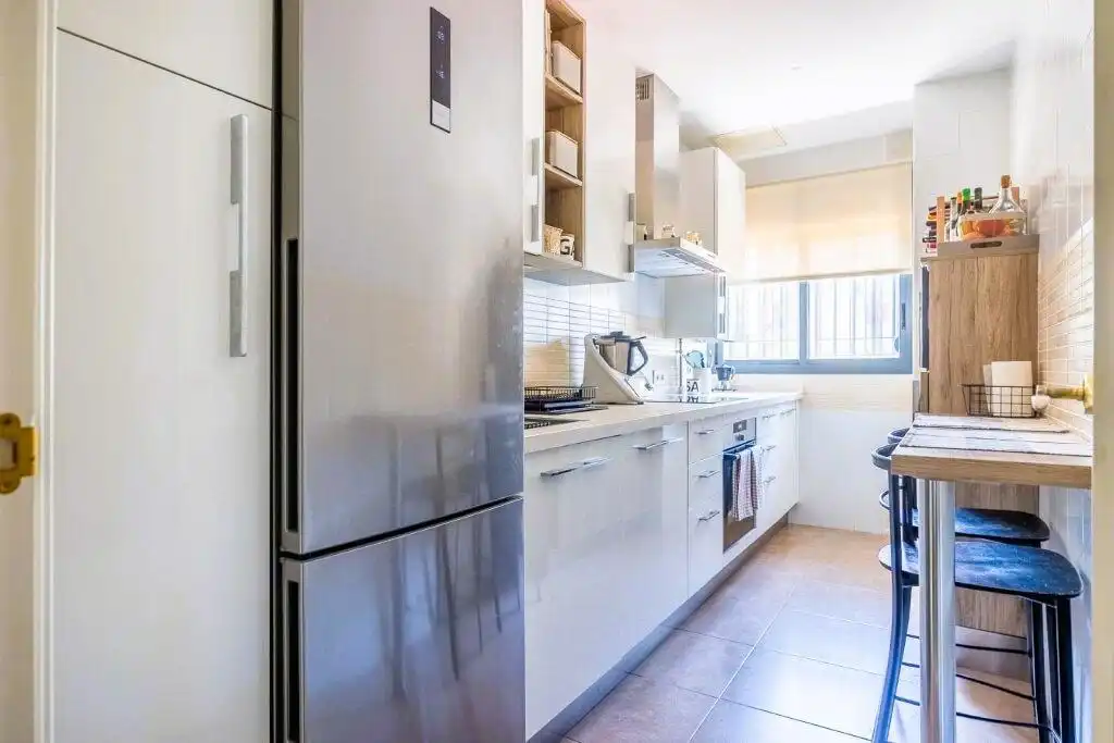 Küche von Wohnung zum Verkauf in Sevilla mit Klimaanlage