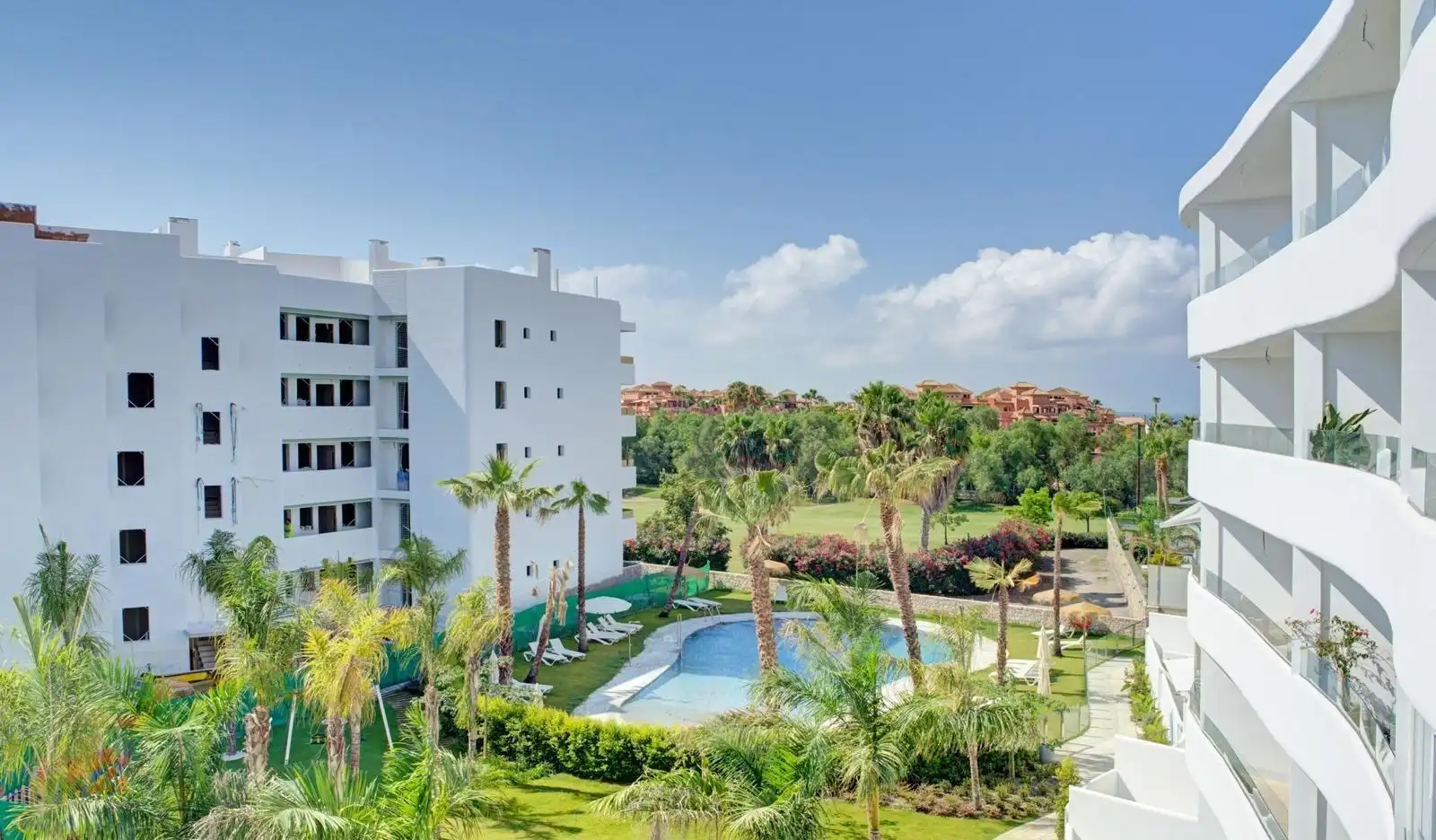Exterior view of Flat for rent in Motril  with Air Conditioner, Private garden and Terrace