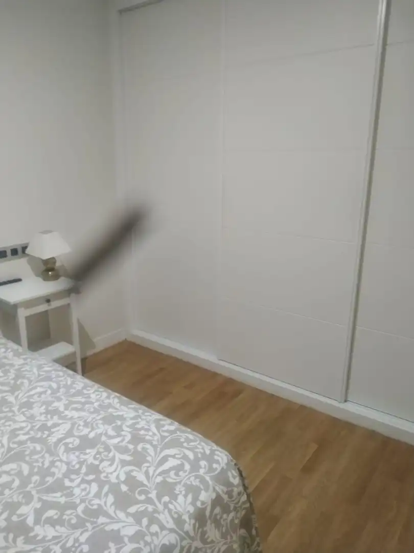 Schlafzimmer von Wohnung zur Miete in Badajoz mit Klimaanlage, Heizung und Parkett