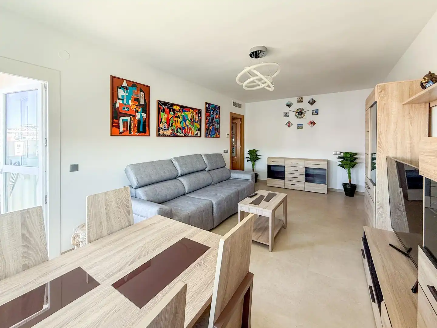 Sala d'estar de Pis en venda en Málaga amb Aire condicionat, Calefacció i Jardí privat
