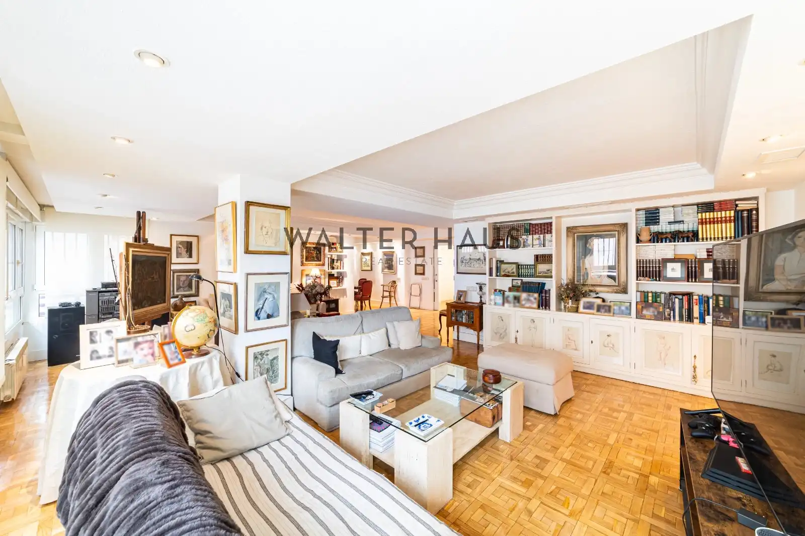 Living room of Flat for sale in Madrid  with Air Conditioner, Heating and Terrace
