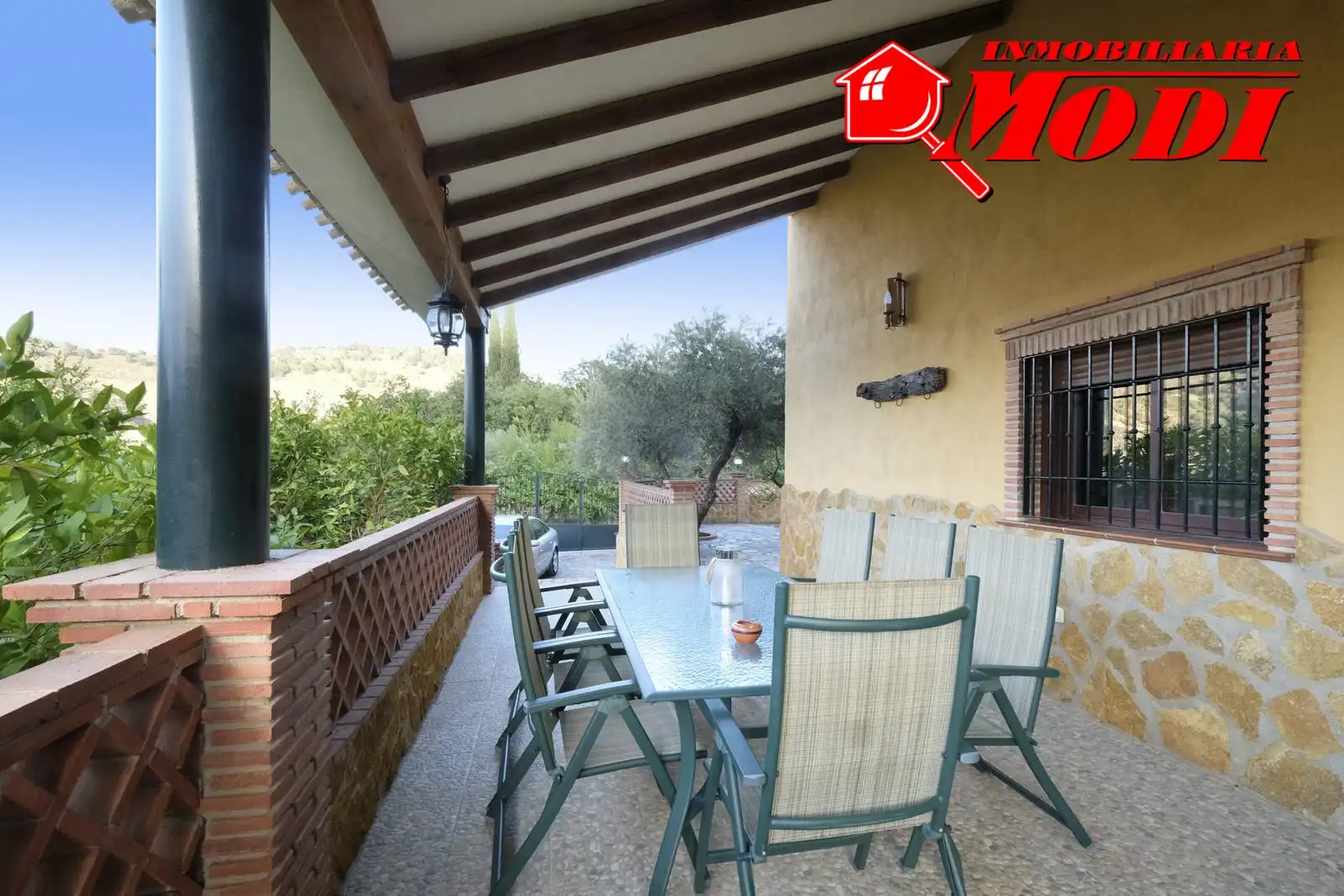 Terraza de Finca rústica en venta en Villamena con Jardín privado y Terraza