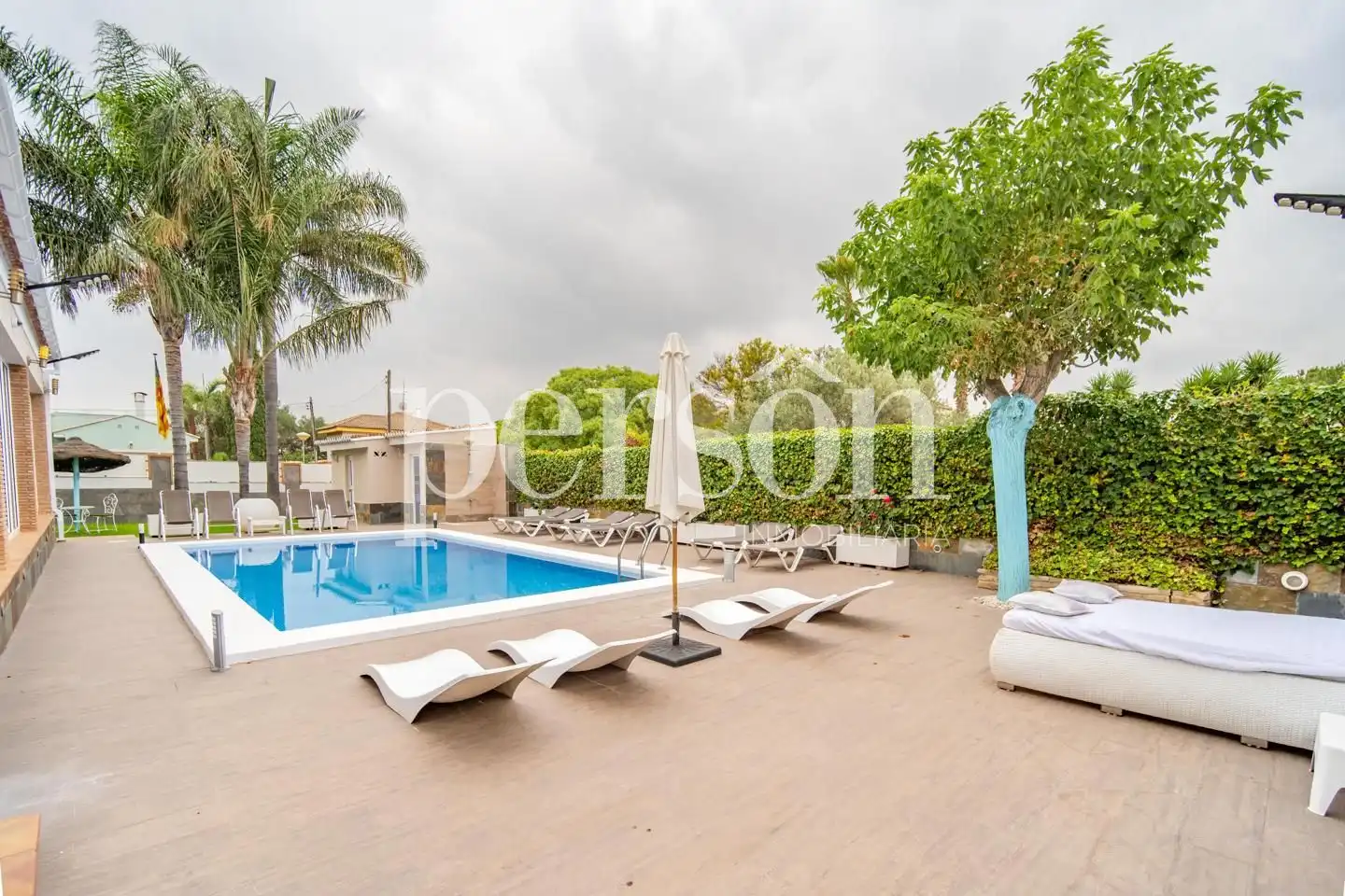 Swimming pool of Houses for sale in Bétera  with Air Conditioner, Heating and Private garden