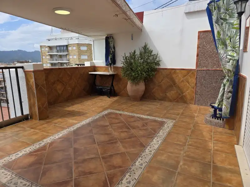 Terrace of Attic for sale in Cullera  with Terrace, Furnished and Oven