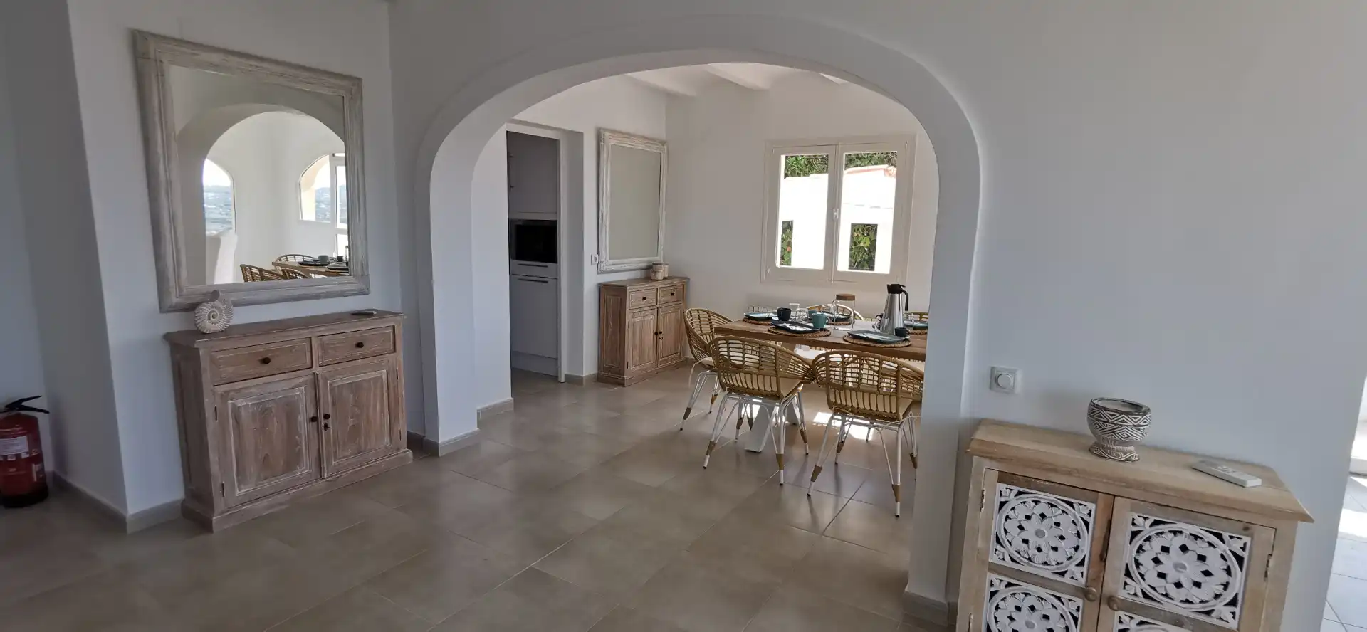 Comedor de Casa o chalet en venta en Jávea / Xàbia con Aire acondicionado, Calefacción y Jardín privado
