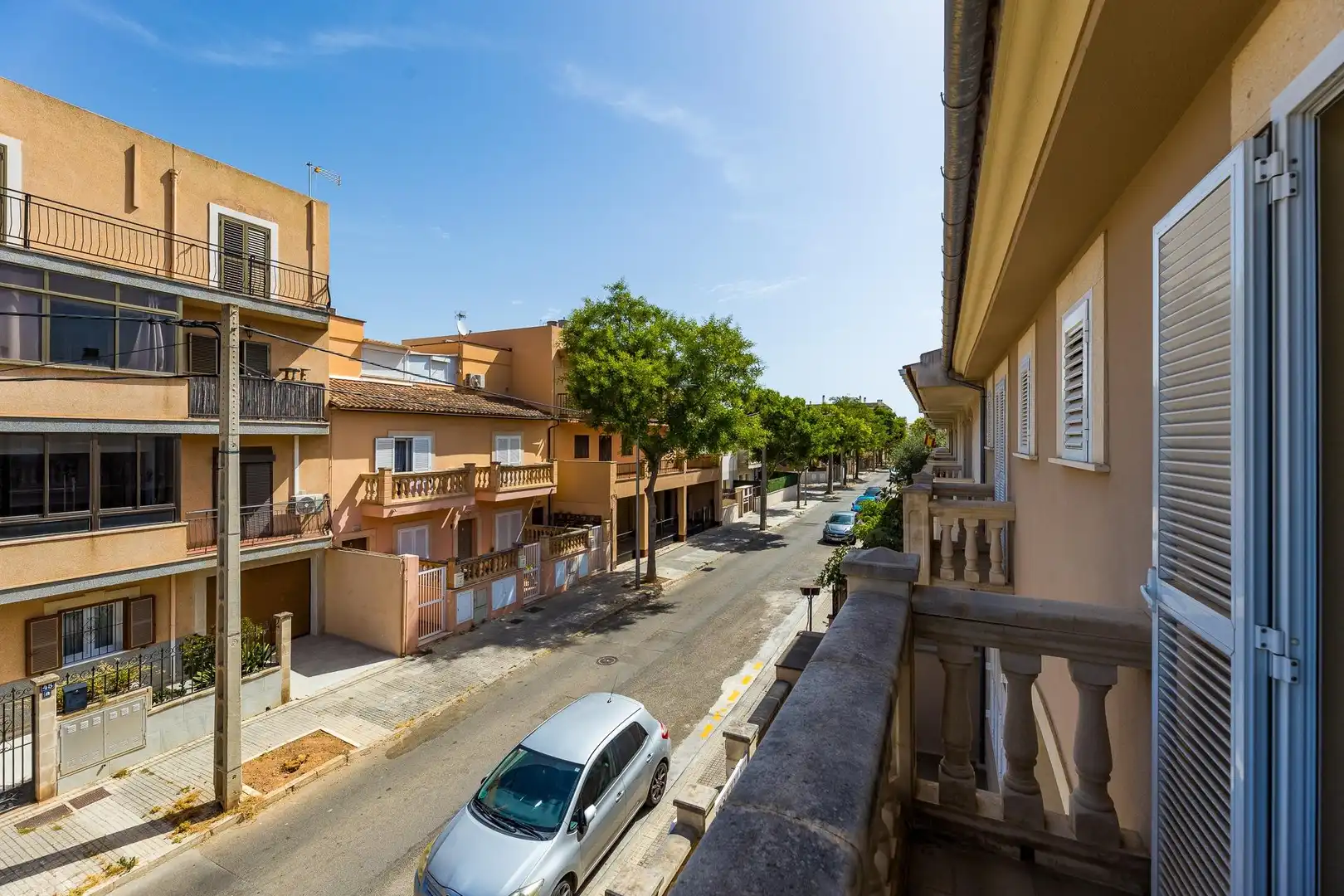 Vista exterior de Casa adosada en venda en  Palma de Mallorca amb Aire condicionat, Calefacció i Terrassa