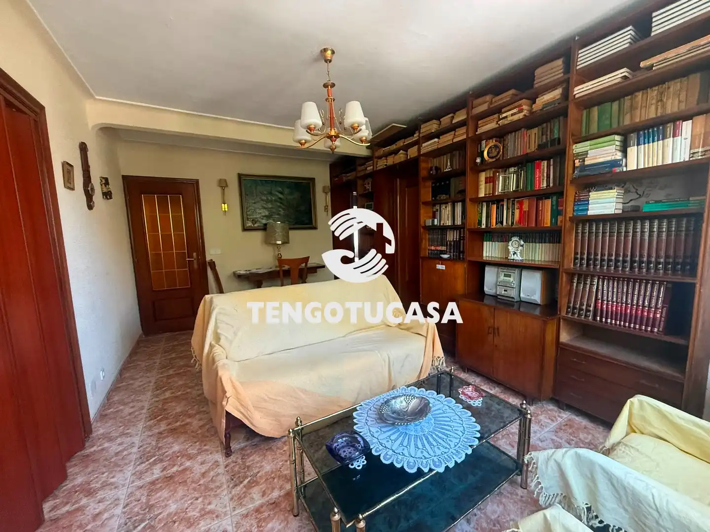 Living room of Flat for rent in Madrid